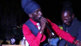 Sizzla  Solid As A Rock Live at Inner City Dub [upl. by Ynamrej]