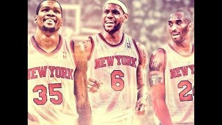 NBA2K14 Ps4 Knicks MyGm Ep24  The 3 Kings Of New York The NBA logo [upl. by Ylurt]