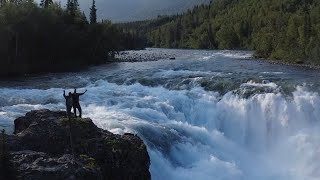 Bush Flying in Alaska  Camping Adventure to Port Alsworth Nordland 49 [upl. by Teuton412]