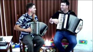 Jambalaya The Blue Ridge Rangers Version  Accordion Duet [upl. by Ykciv]