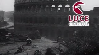 Opere del Fascismo nasce Via dei Fori Imperiali a Roma [upl. by Lenno372]