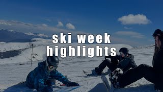 Barcelona High School Ski Week  Highlight Reel [upl. by Aronow560]