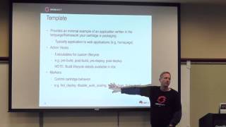 Extending OpenShift Origin Writing OpenShift Cartridges with Bill DeCoste [upl. by Puttergill]