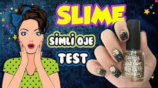 Oje ile Slime Nasıl Yapılır  Borakssız Tutkalsız Slime  Slime Yapımı  OYUNCAK HEDİYE TV [upl. by Ahsikel]