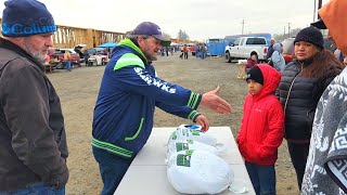 Estamos Regalando Pavos Para las familias aquí en toppenihs por ser Día Del Guajolote Amigos [upl. by Kaleb]