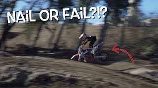 DOES HE SAVE IT Huckson Deegan goes for a WILD RIDE on his new 85 [upl. by Kerwinn487]