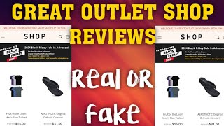 great outlet shop reviews  greatoutletshop legit or scam  greatoutlet real or fake review [upl. by Miza]