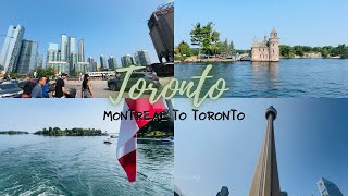 MONTREAL TO TORONTO  2 Days trip  Toronto city tour  thousandislands islandlife toronto vlog [upl. by Ahsiened]