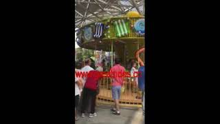 Madagascar carousel horses amusement park rides made in China [upl. by Ainekahs912]