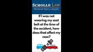 If I Was Not Wearing My Seatbelt At The Time Of The Accident How Does That Affect My Case [upl. by Akihsal433]