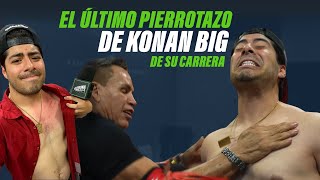 PIERROTAZO DE KONAN BIG  LA DESPEDIDA DE KONAN BIG  ESTADIANDO CON ADRIÁN ROMÁN [upl. by Aehtela887]