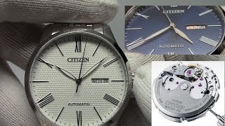 The Most Affordable Automatic Dress Watch  Citizen Automatic NH8350 [upl. by Eikcuhc]