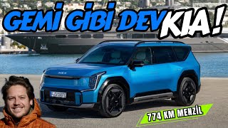 Elektriği ‘Koklayan’ KIA EV9  774 Km Menzilli Dev SUV [upl. by Sotsirhc]