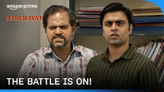 Sachiv Ji vs Bhushan The Ultimate Battle  Panchayat  Prime Video India [upl. by Gertrude626]