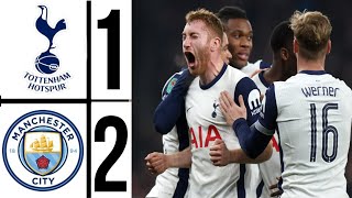 🔴 Tottenham Vs Man City 21 Extended Highlights Eflcup 2024 [upl. by Alieka]