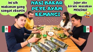 DIBILANG HIDANGAN EKSOTIS KARENA PENYAJIANNYA MEREKA SAMPE BINGUNG GIMANA CARA MAKAN NASI BAKAR [upl. by Selima251]