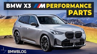 2025 BMW X3 with M Performance Parts  Walkaround [upl. by Seagrave]