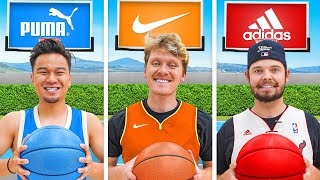 We Tested NIKE vs ADIDAS vs PUMA Basketball Gadgets [upl. by Saretta646]