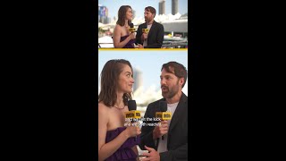 WynonnaEarp Stars Melanie Scrofano amp Tim Rozon Talk Pregnancy OnScreen Shorts [upl. by Ruthann]