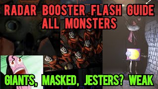 Radar Booster Flash is INSANE in Lethal Company Full Guide for ALL MONSTERS [upl. by Nired]