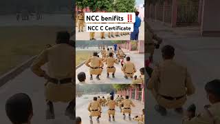 NCC C CERTIFICATE BENEFITS ।। ncc indianarmy motivation nccarmy army indianairforce trending [upl. by Moersch]