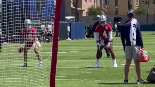 A look at QB Trey Lance on 1st Day of Cowboys Training Camp Daks replacement [upl. by Eednyl871]