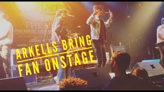 Arkells Bring Fan Onstage to Play Guitar [upl. by Lais829]