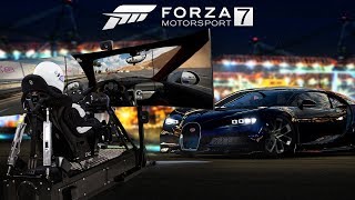 JOGUEI FORZA MOTORSPORT 7 NO SIMULADOR MOTION [upl. by Ilajna443]