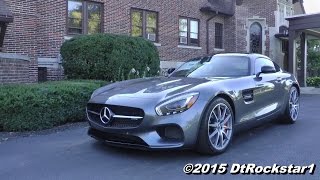 2016 Mercedes AMG GT S Exhaust sound [upl. by Nosniv233]