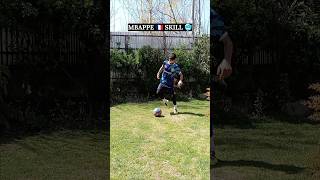 Mbappe 🇫🇷 Crazy football skill⁉️🥶shorts viral football skills tutorial mbappe cr7 [upl. by Kenelm580]