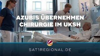 Chirurgie am Kieler Uniklinikum wird von PflegeAzubis geleitet [upl. by Conners33]