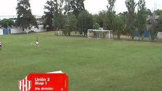 Inferiores de AFA  Golazo de la 5ta División vs River  Orgaz [upl. by Eissoj176]