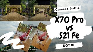 Vivo X70 Pro vs Samsung S21 FE Camera Battle  Camera Comparison [upl. by Eedak]