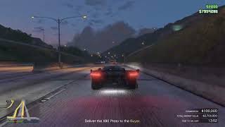 Grand Theft Auto Online  Export Vehicle  X80 Delivery ImportExport Gameplay [upl. by Atinyl]