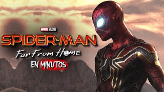 SPIDERMAN Far From Home EN MINUTOS [upl. by Orravan]