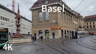 Walking Tour of Basel  Switzerland 🇨🇭 Series 4K [upl. by Bessie404]