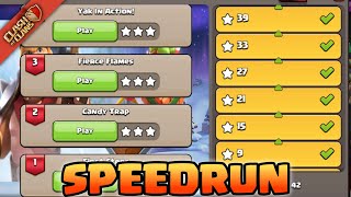 Controllable Heroes Speedrun In 6 Minutes 40 Seconds  Level 114  Clash of Clans [upl. by Jahncke]