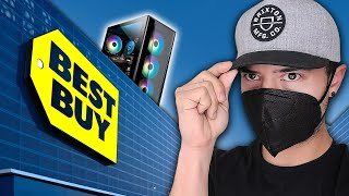 Asking BEST BUY for a gaming PC recommendation Undercover [upl. by Alvy]