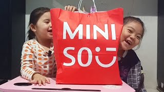 MINISO  UNBOXING Character Sanrio dapat SURPRISE dari Mama Papa [upl. by Htebazile]