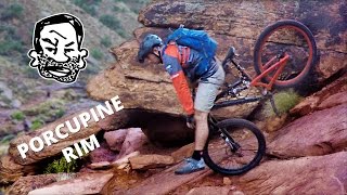 Porcupine Rim MTB trail in Moab [upl. by Mcgannon55]