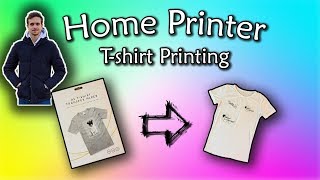 Printing on Tshirts using your home printer  Inkjet transfer Paper [upl. by Hinkle]