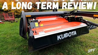 6 Year Review Of My Kubota Discbine [upl. by Dnilasor]