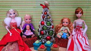 Christmas 2021  Elsa amp Anna toddlers  Santa  gifts  cookies [upl. by Ahsimed]