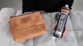 Leather Care  Waterproofing Your Leather Bag [upl. by Bloem]