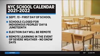 NYC Releases 202122 School Calendar [upl. by Savart]