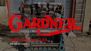 Gardner 6LXB 180 Overhaul Part 5  The rebuild begins [upl. by Schechinger563]