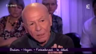 CSOJ Débat sur lantisémitisme avec Finkielkraut Badiou et Haza 2 sur 2 [upl. by Asiak]