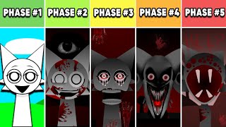 Phase 1 Vs Phase 2 Vs Phase 3 Vs Phase 4 Vs Phase 5 in Incredibox Sprunki [upl. by Radnaskela501]