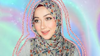 Glowy Raya Makeup Look for Printed Scarves [upl. by Narba]