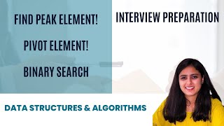 Find Peak element  Leetcode 162  Data structures and Algorithms [upl. by Ahsiyn]